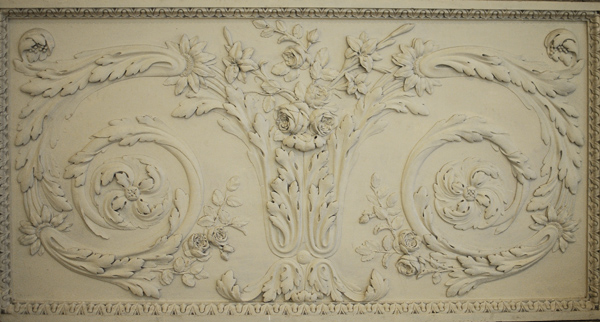 Bas-relief. Rinceaux. Pierre François Berruer.