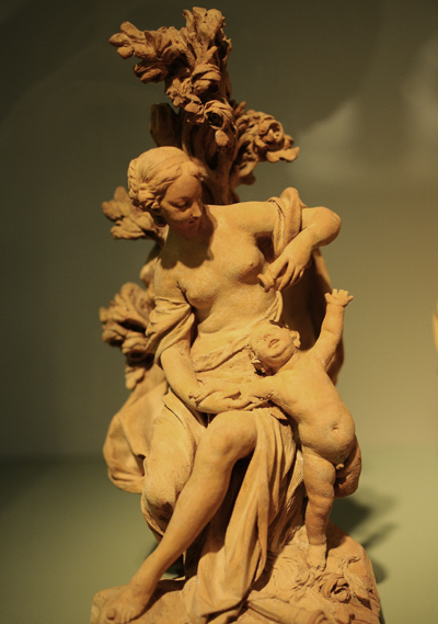 Hébé et l'Amour. Etienne Maurice Falconet.