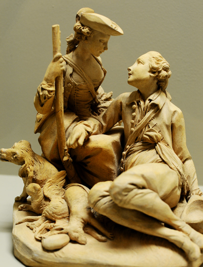 Le Repos de la chasse. Etienne Maurice Falconet.