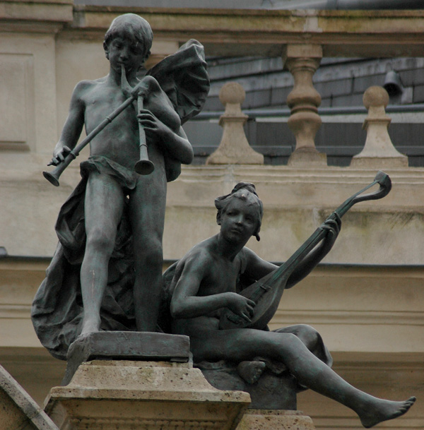 Enfants musiciens. Désiré Ferrary