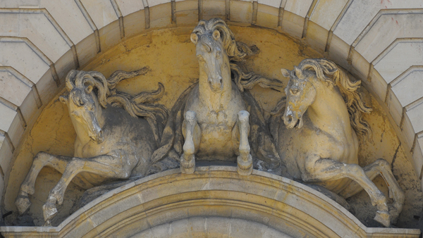 Trois chevaux. Pierre Granier. 