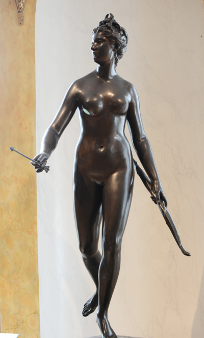 Diane Chasseresse. Jean Antoine Houdon