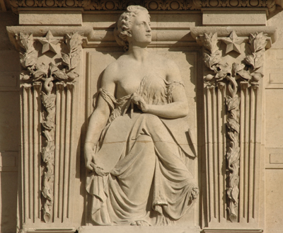 La Paix. Bas-relief. Désiré Bogino.