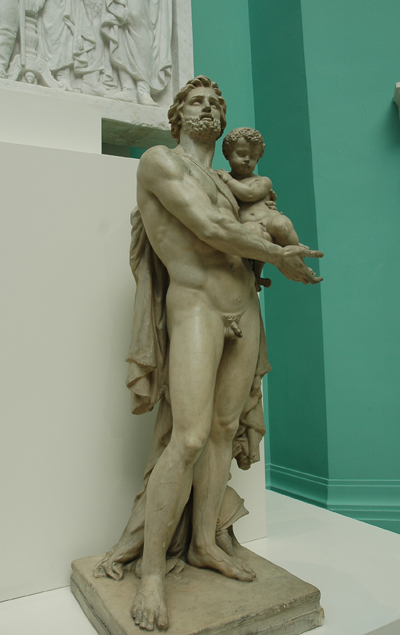Ulysse implorant les dieux en faveur de son fils. Jean Baptiste Carpeaux.