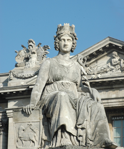 La Ville de Rouen. Jean Pierre Cortot