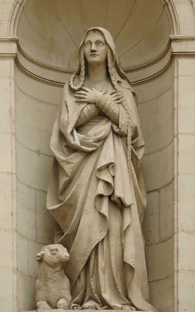 Sainte Geneviève. Pierre Hébert.