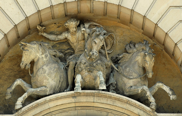 Le cocher du cirque. Louis Le Conte.