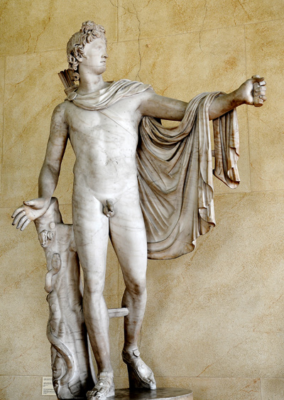 Apollon du Belvédère. Charles Alexandre Renaud.