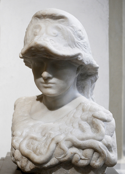 Minerve. Casque. Auguste Rodin.