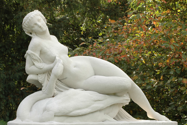 Jupiter et Leda. Alexandre Schoenewerk.