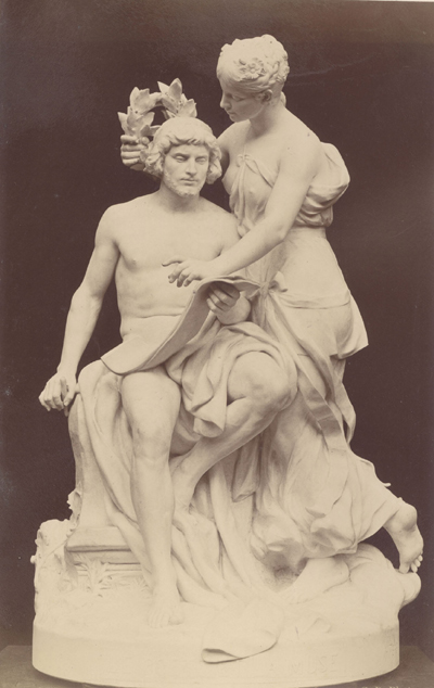 Le Poète et la Muse. Martial Thabard